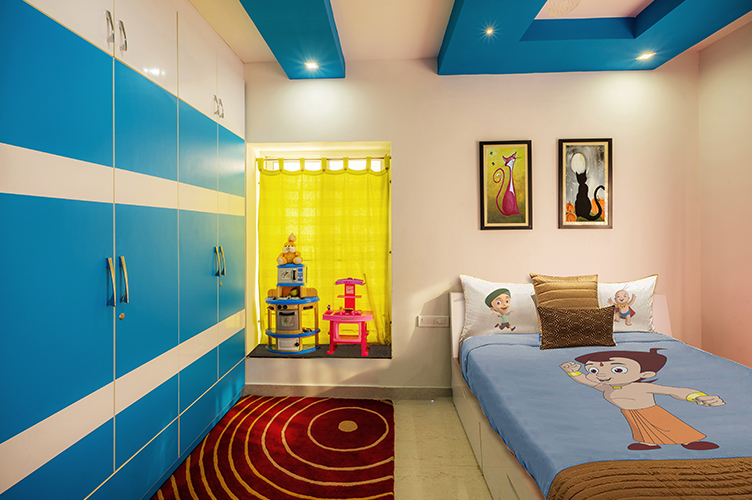 Kids Room Interior Design Bangalore-KBR-2BHK, Electronic City, Bangalore